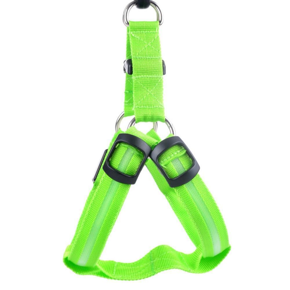 LED Nylon Pet Safety Harness